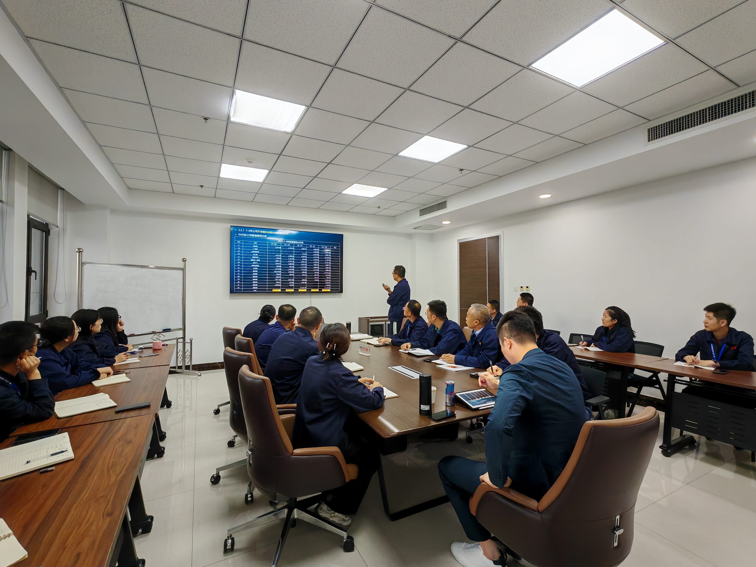 一果食品召開4月份月度經(jīng)營分析會(huì)議